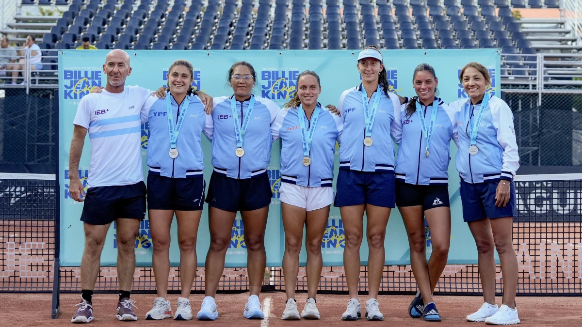 El equipo argentino que consiguió la clasificación en Colombia. Foto: AAT.