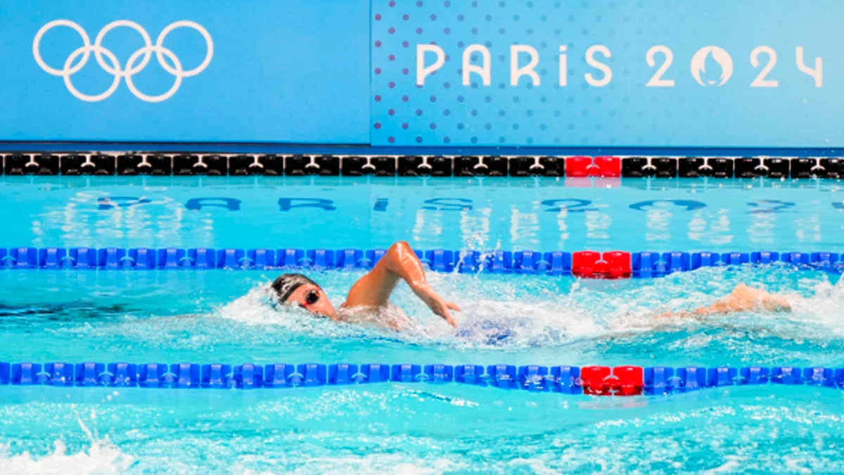 Agostina Hein, la figura de la natación argentina que ya cuenta con un Juego Olímpico y apunta su trabajo a Los Angeles 2028 | oto: Prensa COA