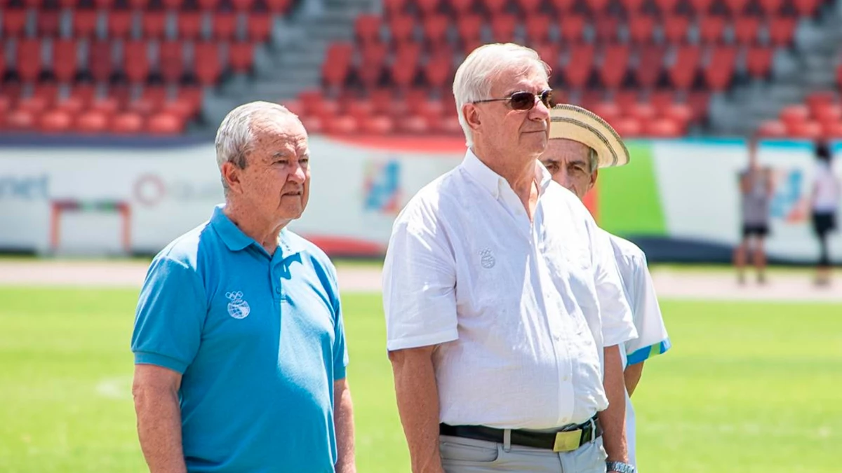 Mario Moccia, presente en Panamá 2026 con la delegación nacional, celebró el trabajo de DEPORTV | Foto: COA