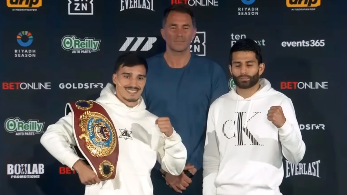Alan “Veneno” Chaves, el argentino que va por una gran pelea en la mismísima Las Vegas | &nbsp;Foto: Yputube |- Matchroom Boxing