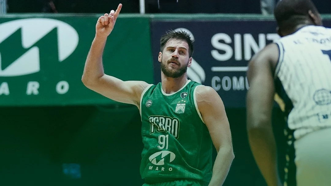 Foto: “X” de Ferro Carril Oeste Basquet (@ferrobasquetok).