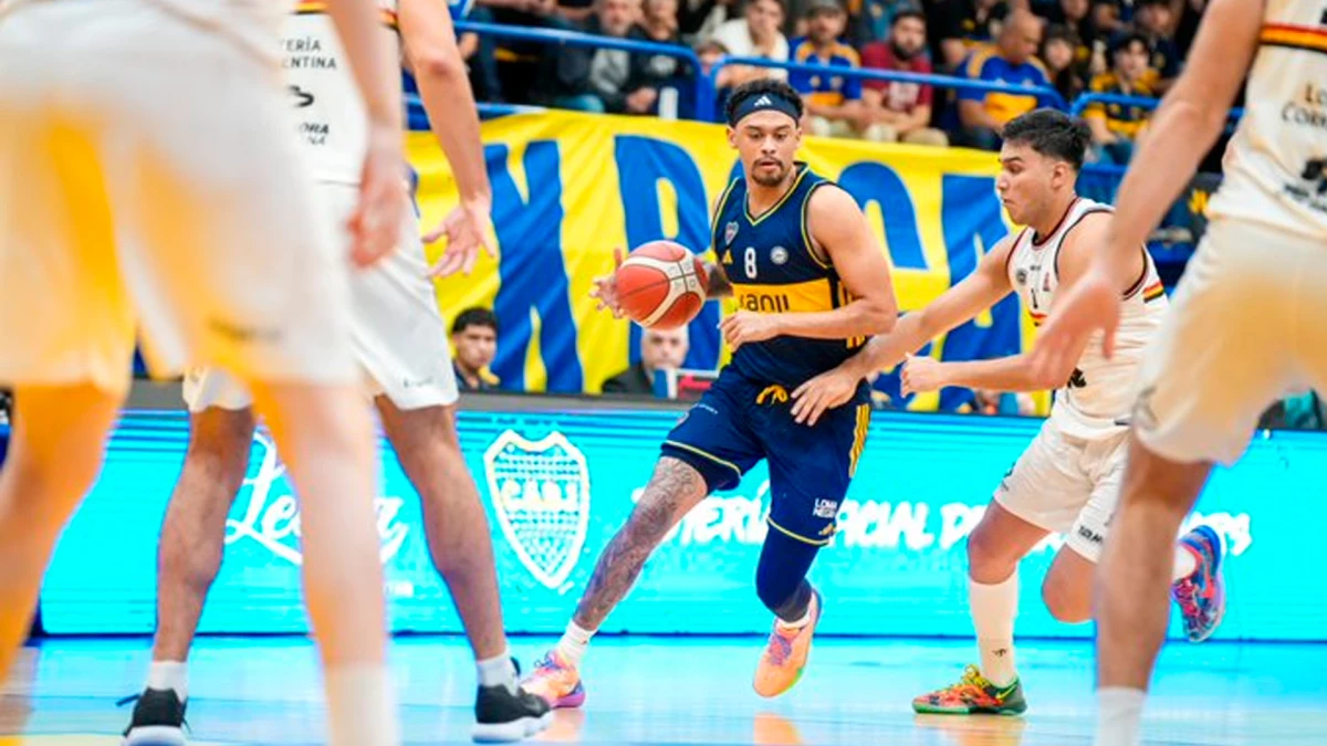 Boca y San Martín Corrientes animan el primero de los juegos de una de las series de Reclasificación | Foto: X @BasquetBocaJrs