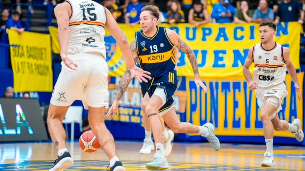 Boca finalizó en la 5ta posición de la fase regular ante los litoraleños que fueron 12 | Foto: X @BasquetBocaJrs