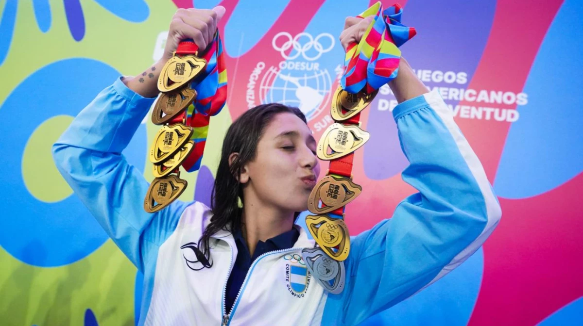 Agostina Hein fue la deportista más ganadora en Panamá 2026 (Foto: PrensaCOA).