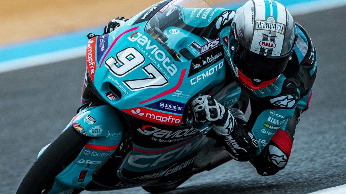 Marco Morelli volvió a sumar puntos en Moto3. Foto: @AsparTeam