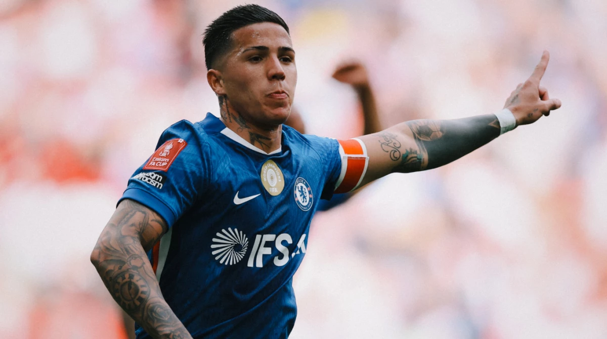 Enzo le dio la clasificación a su equipo (Foto: X@ChelseaFC).