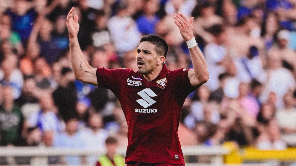 Foto:@TorinoFC_1906 El delantero Giovanni Simeone marcó un tanto para Torino que igualó 2-2 con Inter. Lleva 5 goles en los últimos 8 partidos
