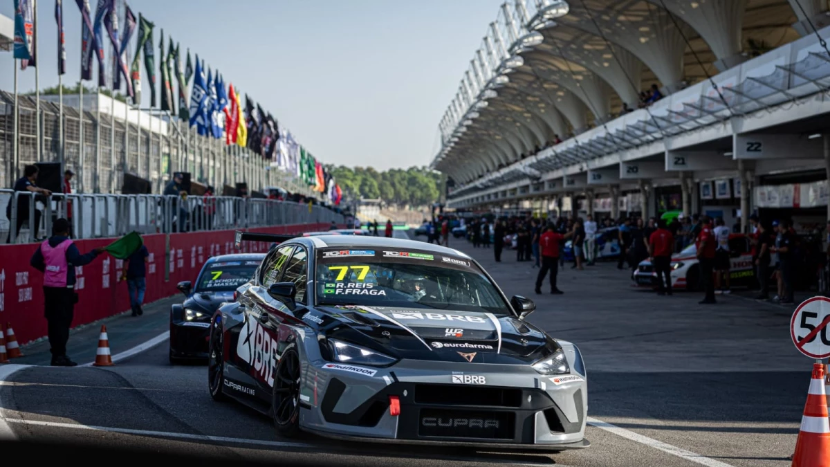 Foto: Raphael Reis y Felipe Fraga ganaron en TCR South América, en Interlagos &nbsp;&nbsp;