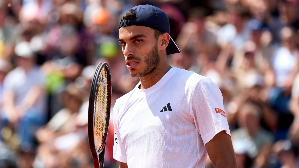 Francisco Cerúndolo es el segundo argentino clasificado a los octavos de final del Masters 1000 de Madrid. (Foto: @MutuaMadridOpen)