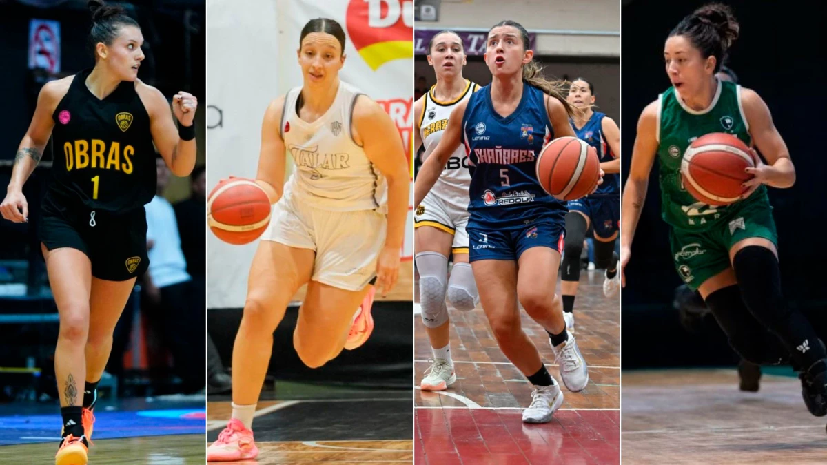 La LIga Femenina de Básquet 2026 ya tiene a sus cutro semifinalistas: Obras, El Talar, Chañares y Ferro | Foto: Prensa AdC