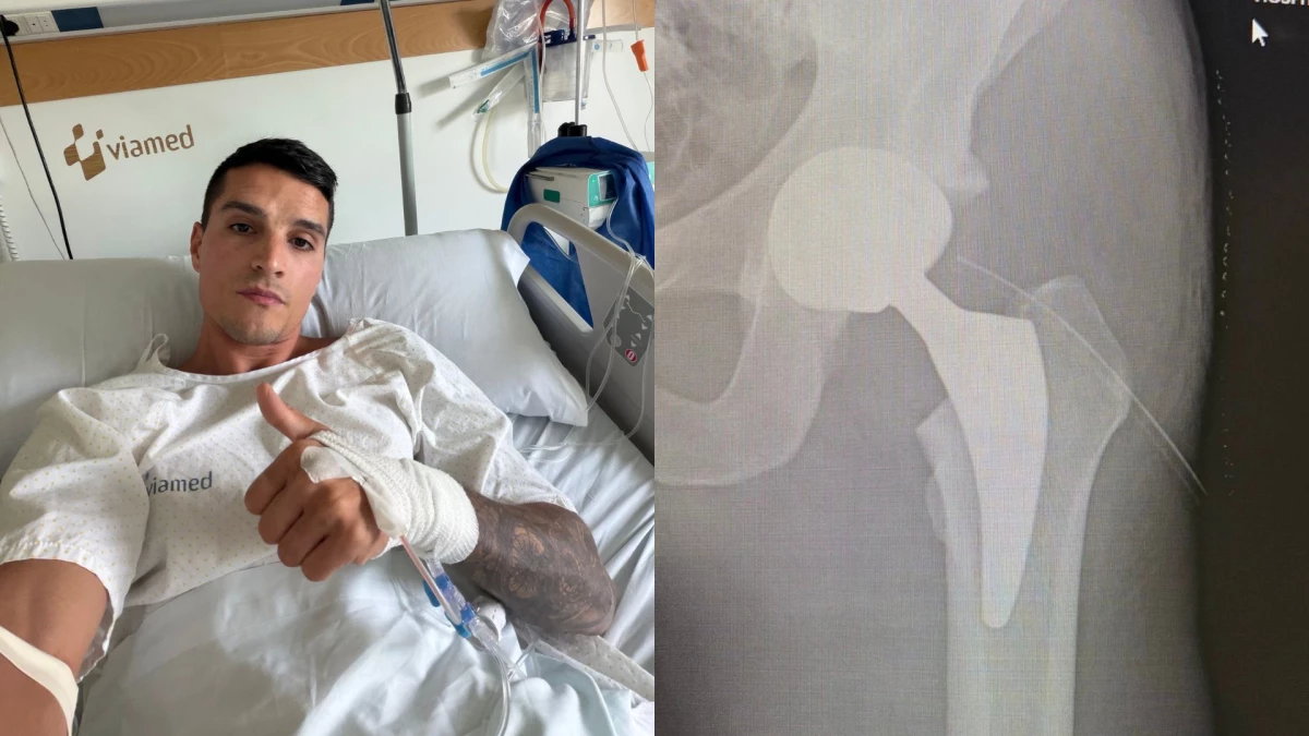 Foto de las Redes Sociales de Erik Lamela.