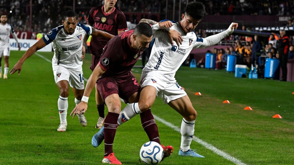 Foto: En un partido deslucido, Lanús luchó, llegó al gol y encontró su mejor forma en los minutos finales&nbsp;