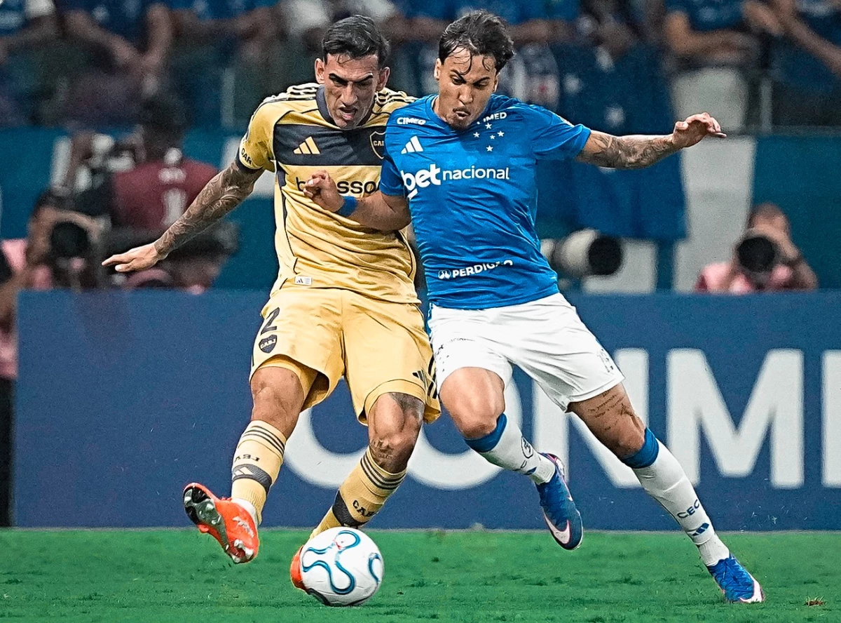 Foto: “X” de Boca Juniors (@BocaJrsOficial). - Di Lollo ganó y perdió con los delanteros brasileños.