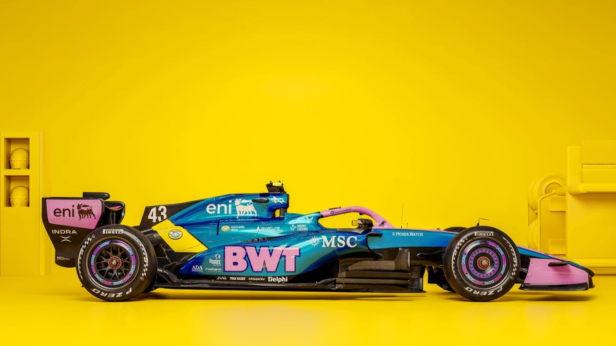 El color amarillo se suma a los habituales de Alpine para el próximo Gran Premio de Miami. (Foto: @AlpineF1Team)