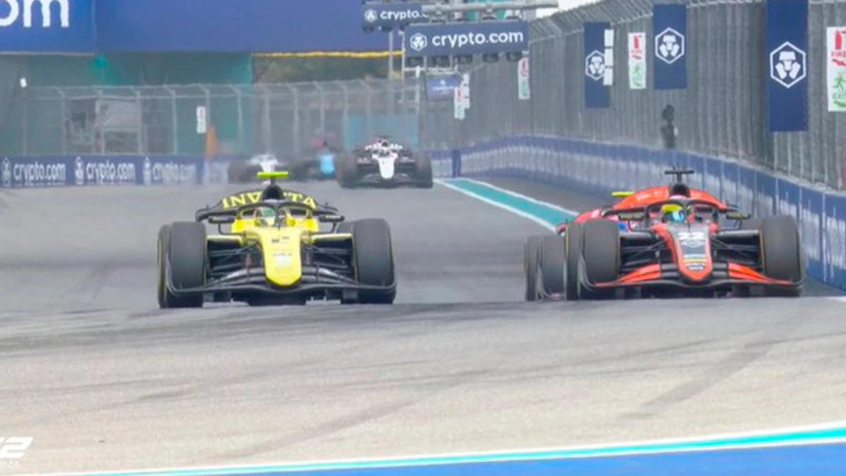 El paraguayo Duerksen &nbsp;y Varrone, mano a mano Foto: F2