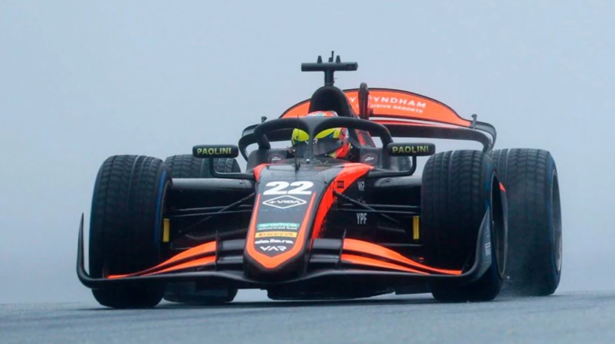 Varrone terminó 13° en el GP de Miami de F2 (Foto: Van Amersfoort Racing).