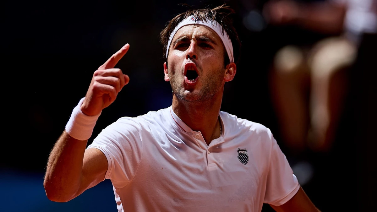 Tomás Martín Etcheverry es el nuevo N° 1 del tenis argentino. (Foto: @MutuaMadridOpen)