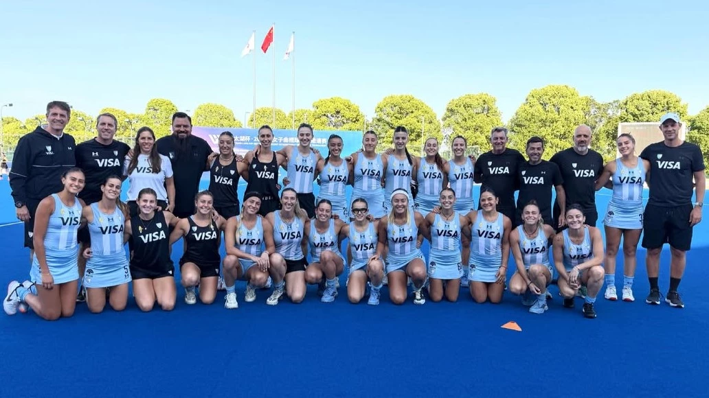 Las Leonas disputaron seis amistosos en China. Foto: argentina.hockey.