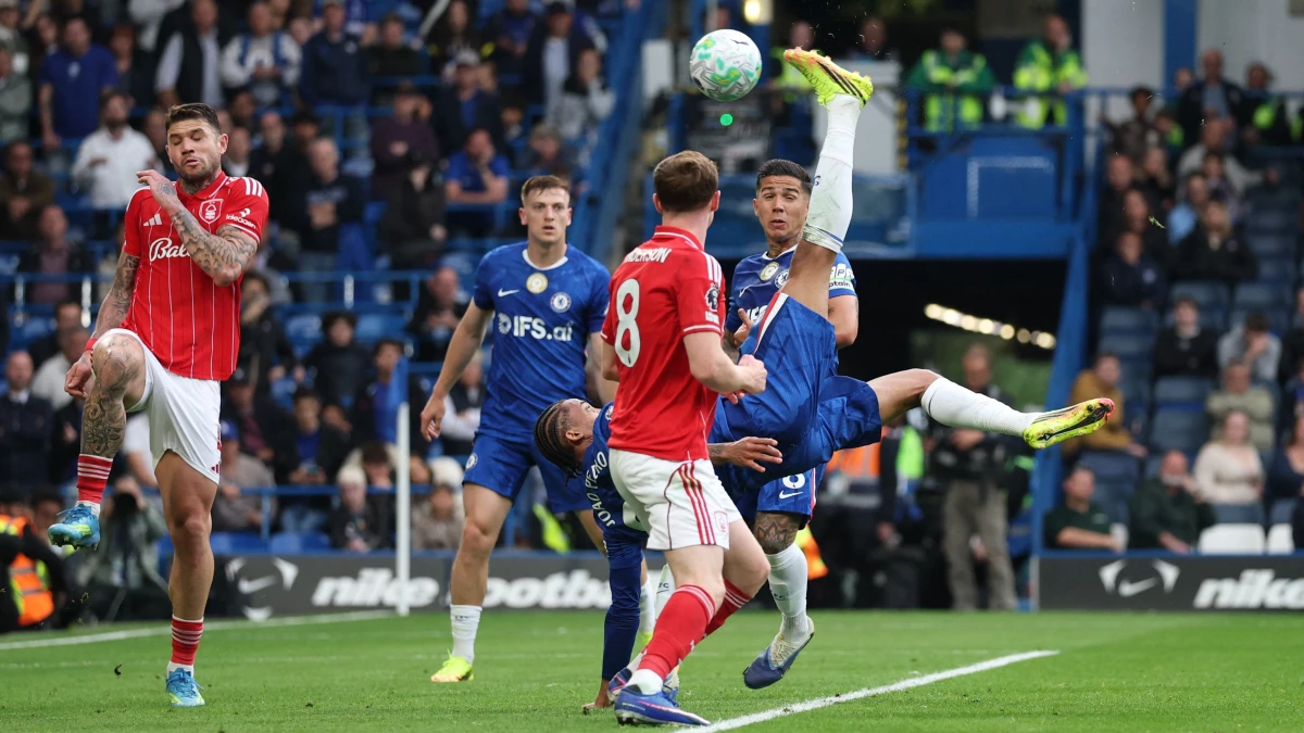 Chelsea descontó a través de Joao Pedro. Foto: Premier League.