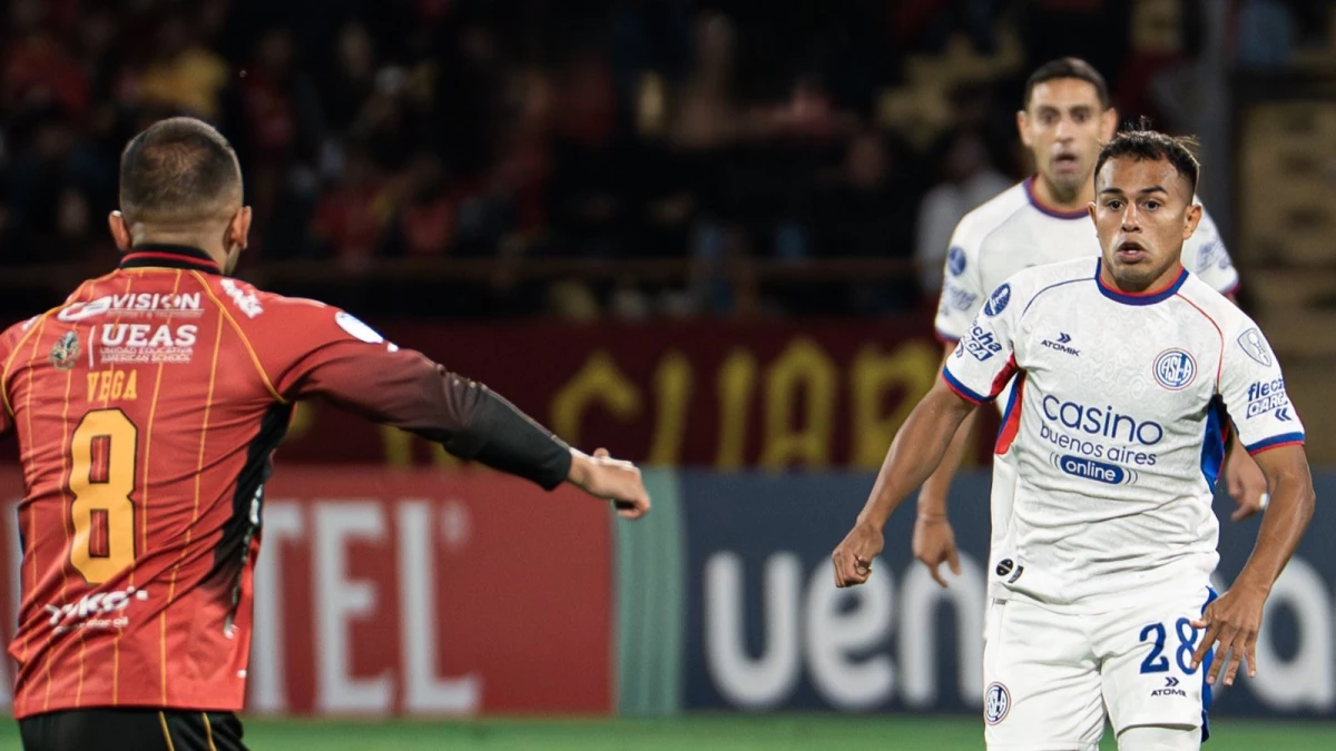 Foto: Nahuel Barrios fue el abanderado del fútbol ofensivo de San Lorenzo.