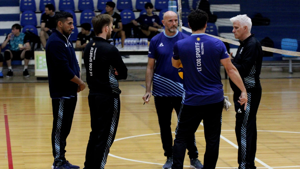 Foto: FEVA. Parte del cuerpo técnico de Dileo se está haciendo cargo de la preparación hasta la llegada del nuevo entrenador &nbsp;&nbsp;