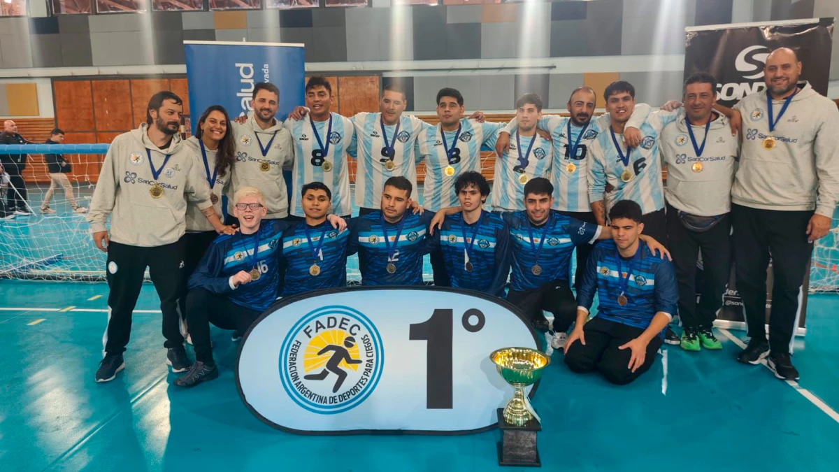 Los Topos le dieron a la Argentina el título de la Copa Tango | Foto: Prensa Fadec