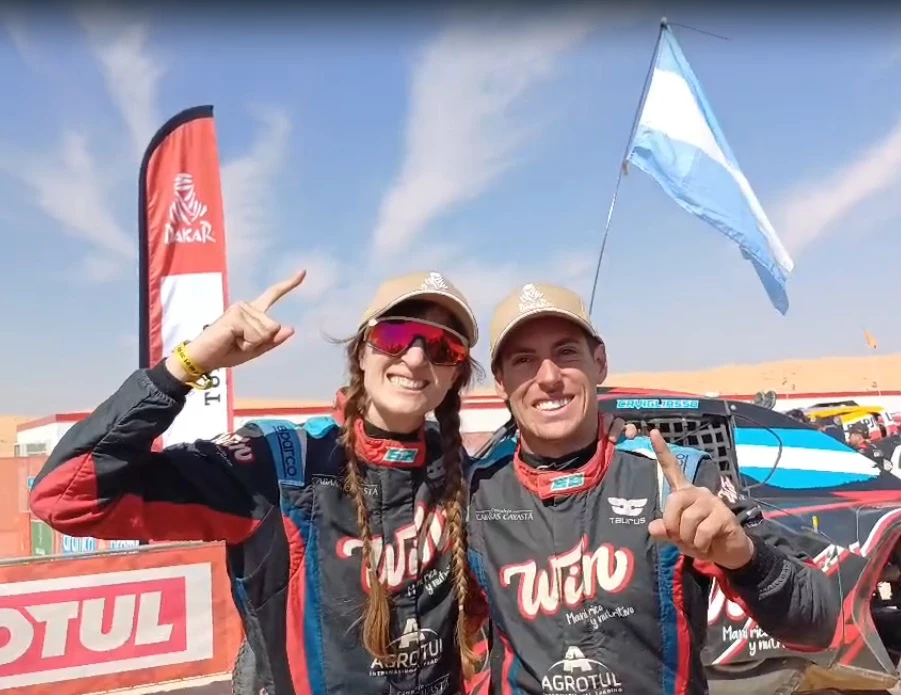 Nicolás Cavigliasso y Valentina Pertegarini se suman al equipo Great Wall Motors. Foto: IG: @nicocavi68