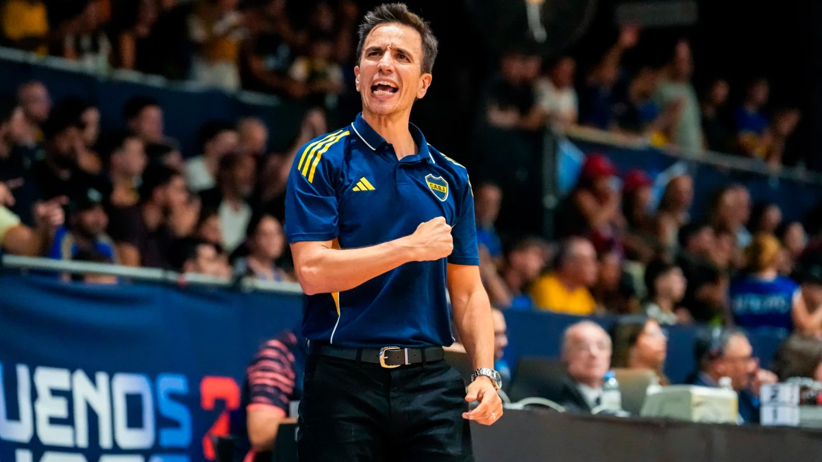 Nicolás Casalánguida seguirá en Boca por una temporada más | Foto: X @BasquetBocaJrs