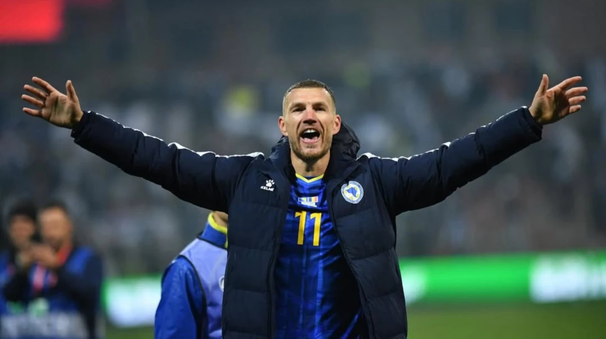 Dzeko, el líder de un equipo que fue verdugo de Italia (Foto: FIFA).