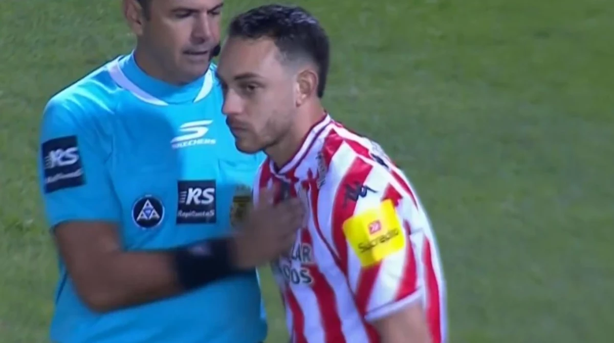 Gallardo erró el penal clave de la serie (Captura TV):