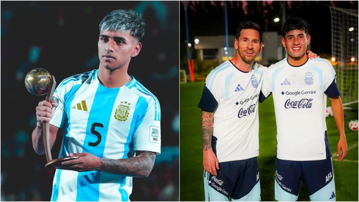 Milton Delgado y Tomás Aranda pasaron por las juveniles. Fotos: IG.&nbsp;