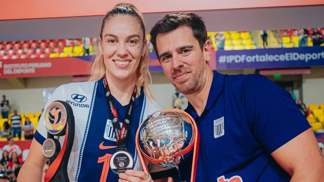 Rodríguez- Morando, la dupla argentina campeona en Perú. Foto: Alianza Lima.