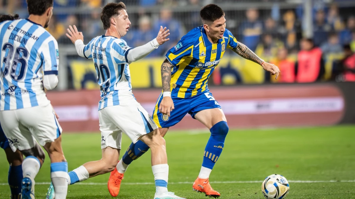 Foto: Central se lo dio vuelta a Racing en Rosario.