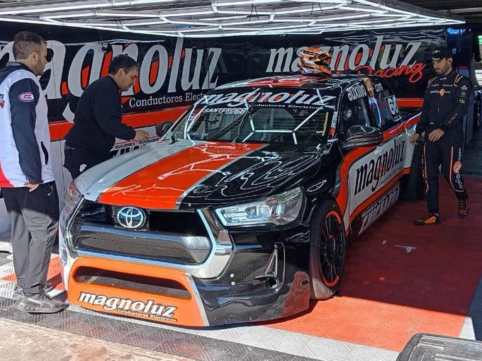 Julián Santero vuelve con una Toyota Hilux. Foto: ACTC