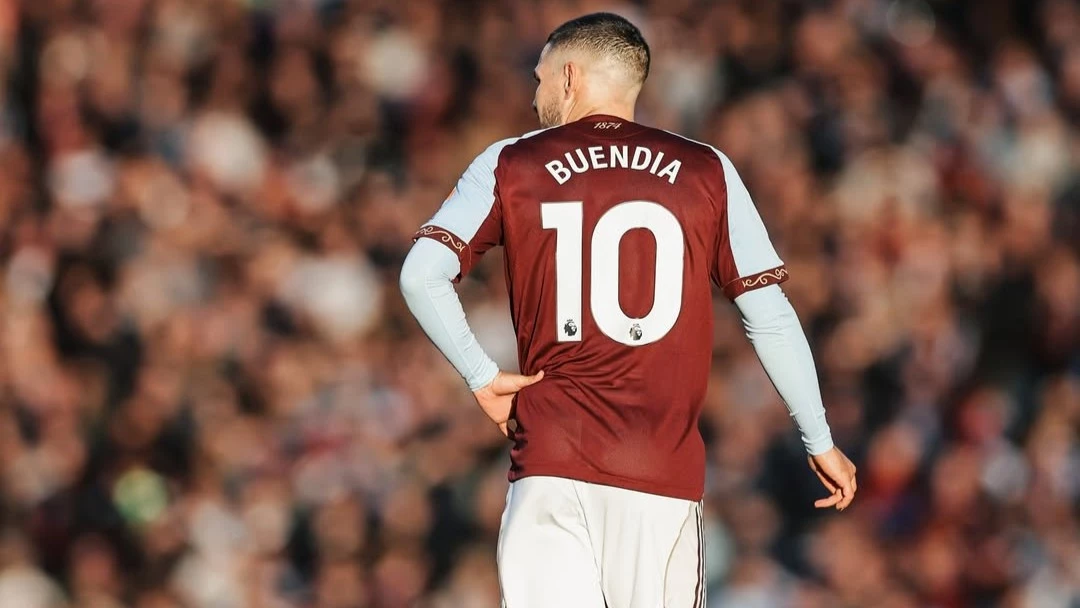 Emiliano Buendía espera la final de la Europa League e ir al Mundiual. foto: @astonvilla.