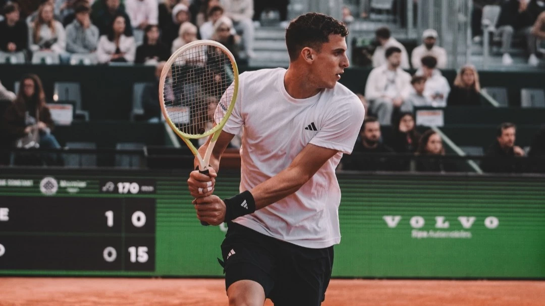 Juan Manuel Cerúndolo es el único argentino que queda en competencia en el Challenger de Bordeaux.