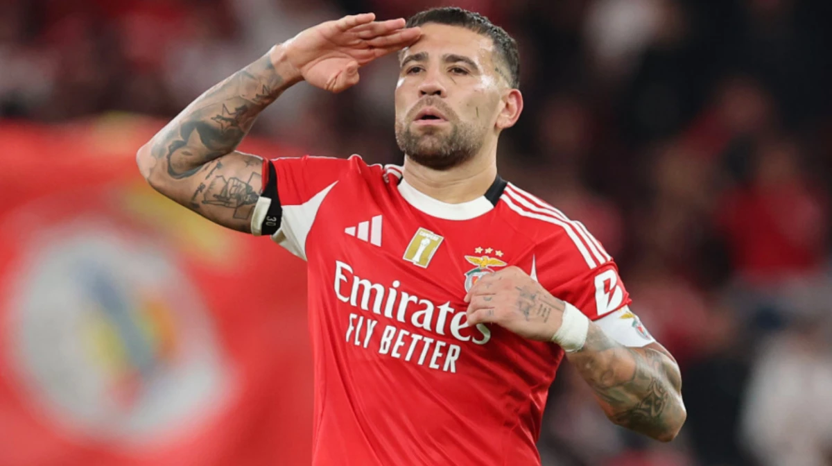 Otamendi cerró su ciclo en el club portugués (Foto: Benfica).