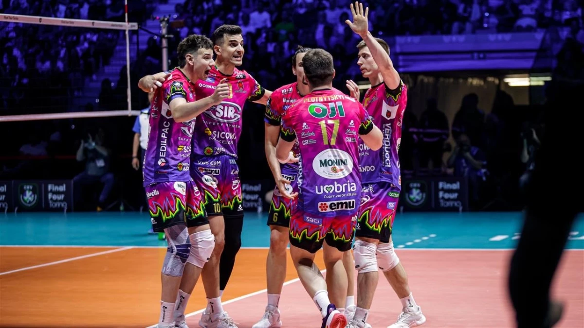 Foto: “X de Sir Safety Perugia (@SIRVolleyPG).