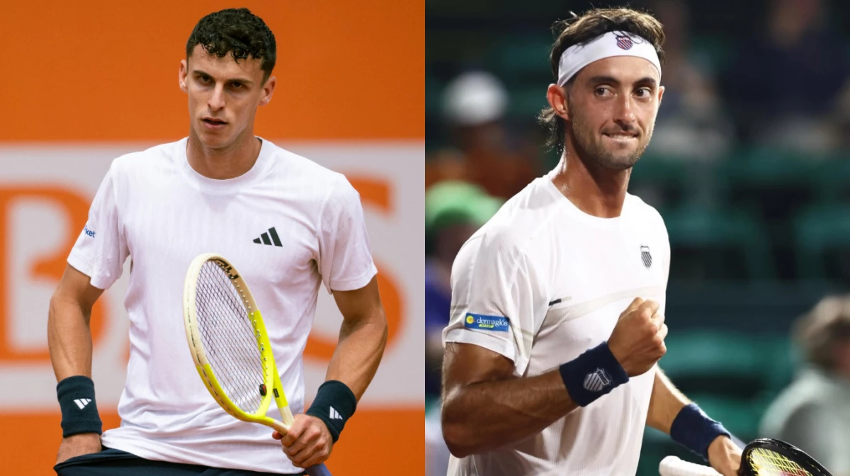 Juanma Cerúndolo y Tirante fueron los argentinos de mayor evolución en el ranking ATP (Foto: redacción).