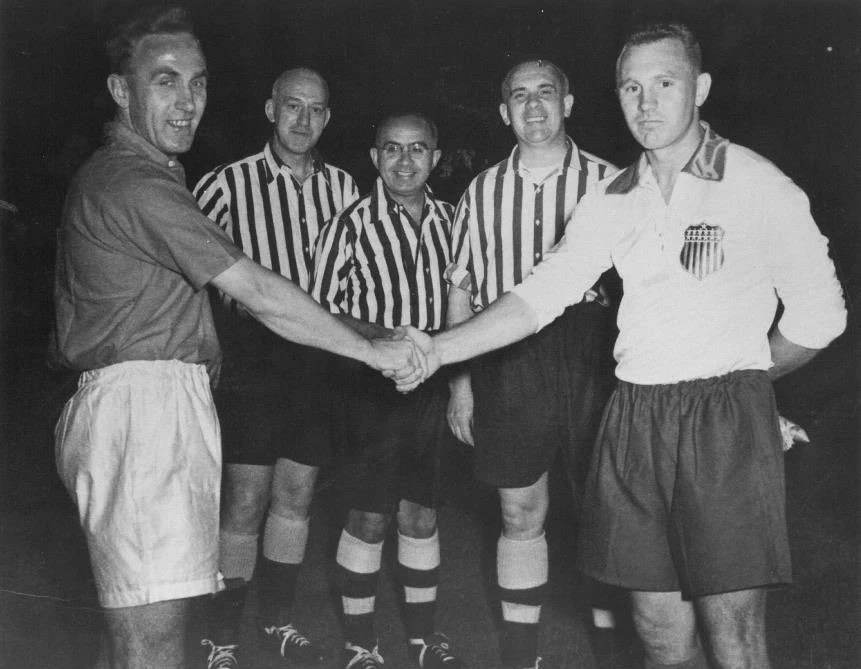 Walter Bahr, otro de los protagonistas de la hazaña. Foto: @USMNT