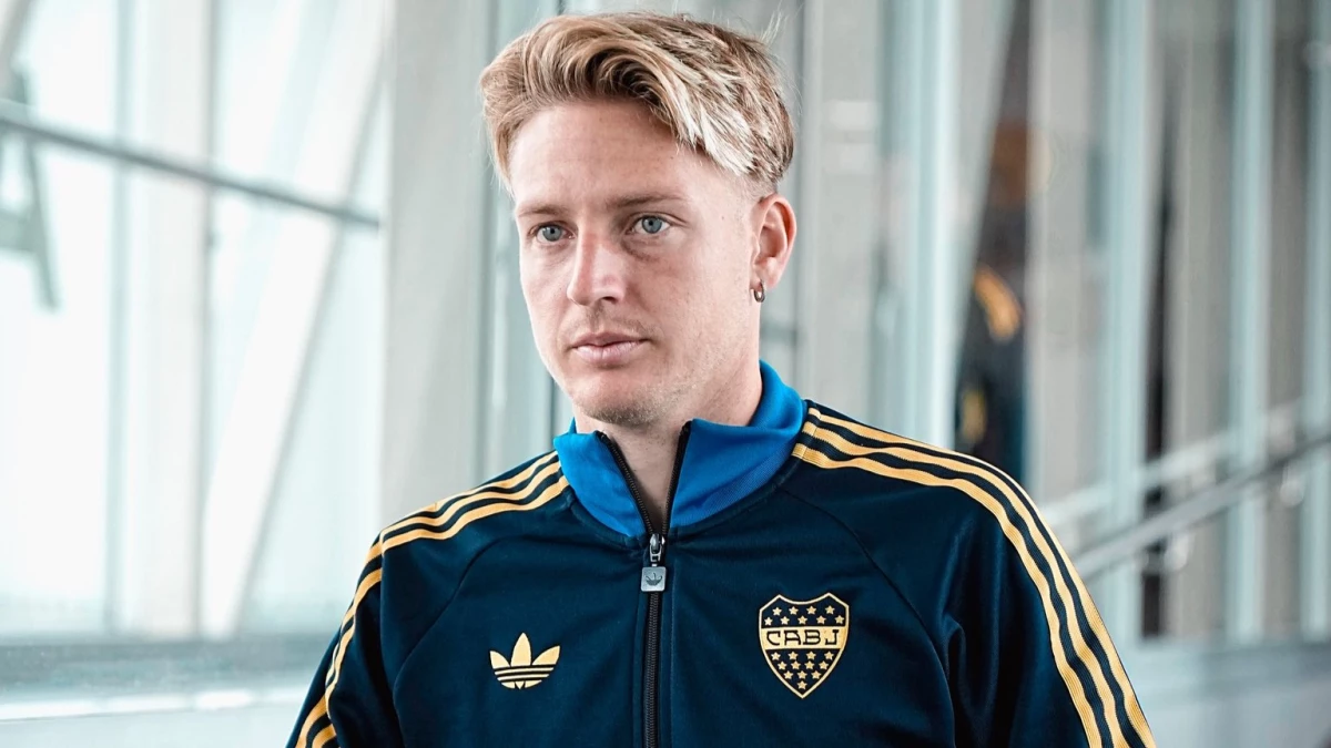 Santiago Ascacíbar fue suspendido por dos partidos por la CONMEBOL y no podrá jugar ante Universidad Católica. (Foto: @BocaJrsOficial)