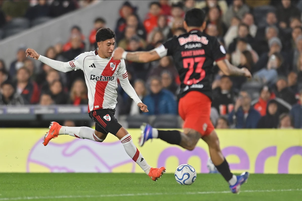 Foto: River. El equipo del Chacho viene de igualar ante Bragantino, sobre la hora y de local, con un equipo alternativo