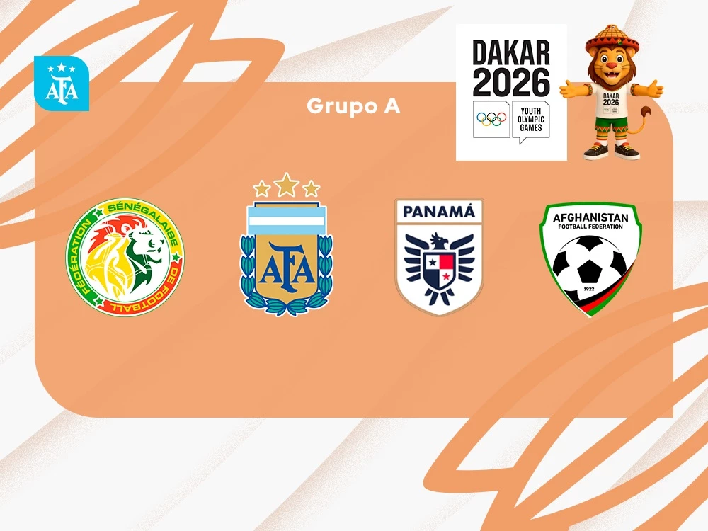 Foto: Prensa AFA. El seleccionado argentino de futsal masculino, menores de 17 años, ya conoce sus rivales para los Juegos Olímpicos de la Juventud en Dakar 2026