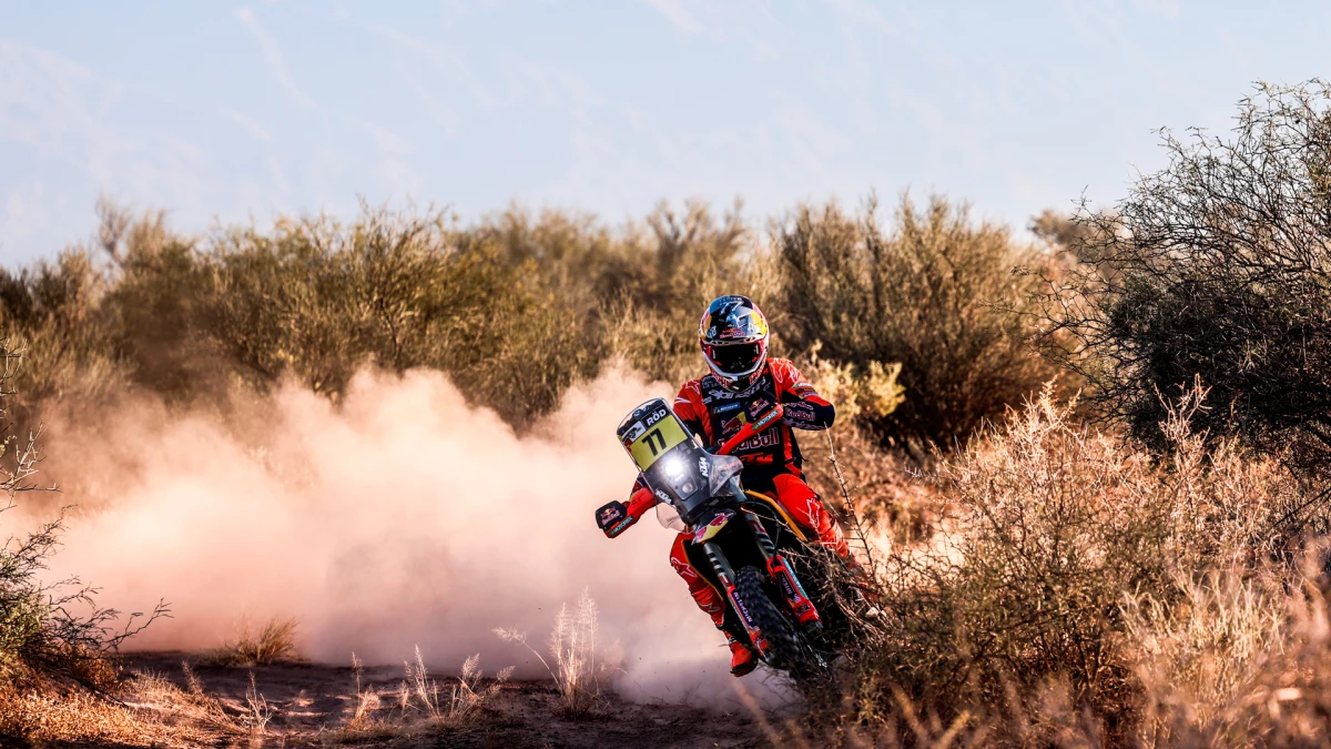 Luciano Benavídes, ganador del Rally Dakar 2026, logró una buena actuación entre San Juan y San rafael | &nbsp;Foto: Prensa DEsafio Ruta 40