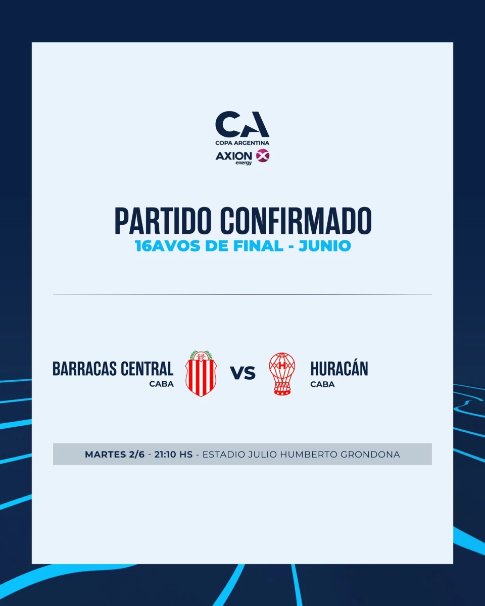 Foto:Copa Argentina