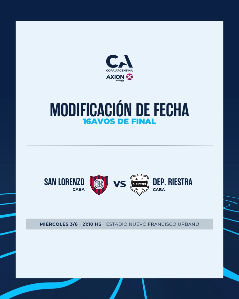 Foto:Copa Argentina