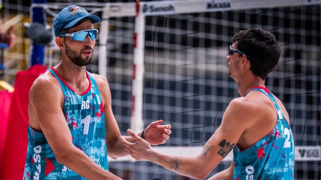Los hermanos Capogrosso se metieron en el main draw en Ostrava. Foto: @BeachVBWorld&nbsp;