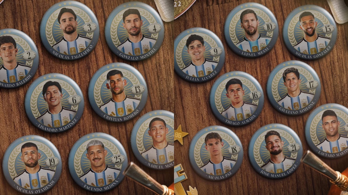 Con Leo a la cabeza, Argentina tiene los 26 elegidos para el Mundial (Foto: X@Argentina).