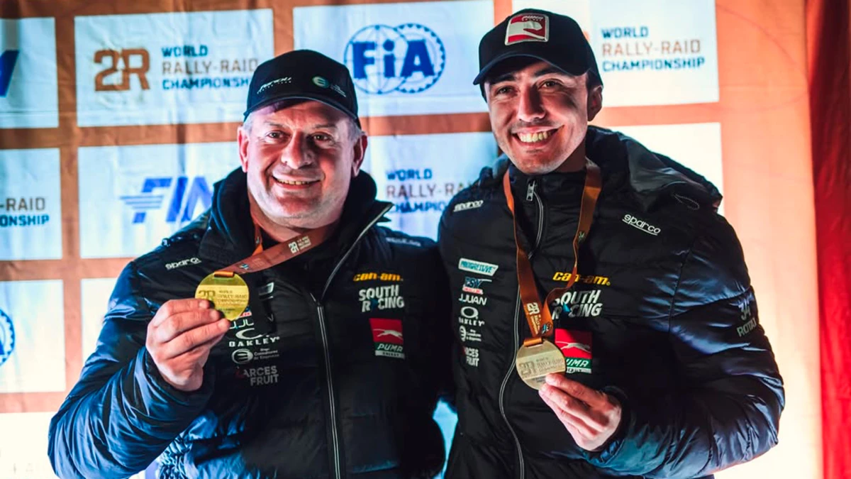 Gonzalo Rinaldi y Jeremías González Ferioli, ganaron la Etapa 4 en SSV | Foto: IG @jeregonzalezferioli