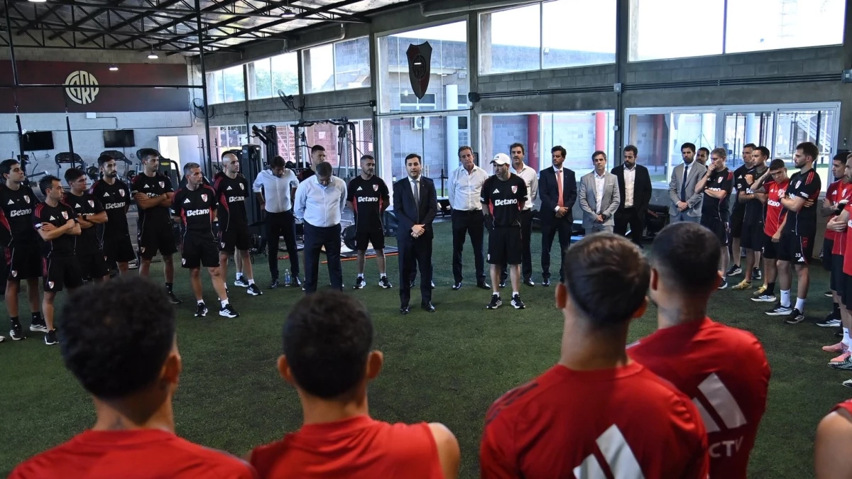 Foto: River. La idea del DT es buscar un lateral polifuncional, un central, dos contención, un extremo y un delantero de área